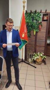 Przewodniczący Komisji Skrutacyjnej - Robert Hyżorek